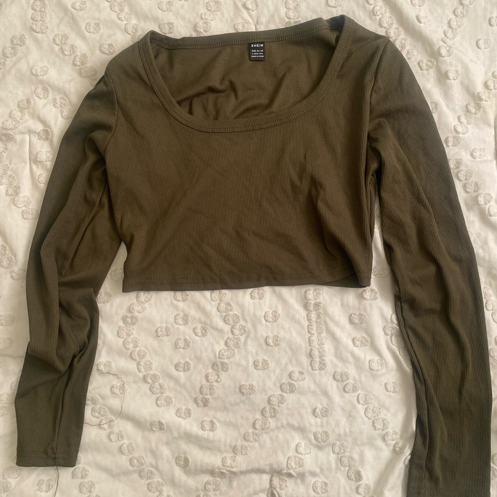 SHEIN long sleeve crop